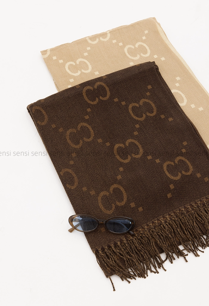 شال بافت موهری COACHکد1005160